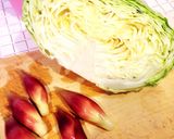 キャべっ酢（キャベツの酢漬け）作り方1写真