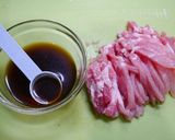 簡単！青椒肉絲からの冷しゃぶ作り方2写真