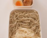 【キャラ弁】トトロの素麵＆蕎麦弁当作り方1写真