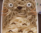【キャラ弁】トトロの素麵＆蕎麦弁当作り方8写真