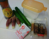 みょうがと胡瓜のあっさり和え物作り方1写真