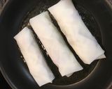 お手軽イタリアン春巻き作り方5写真