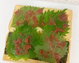 油揚げの大葉海苔チーズ梅巻き作り方4写真