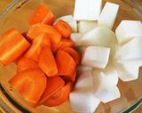 根菜の煮物(一人前約130kcal)作り方4写真
