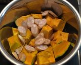 和風？洋風？かぼちゃの煮物✩ 無水鍋使用作り方4写真