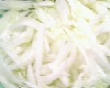 白菜の芯deゴママヨサラダ作り方1写真