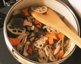 簡単 薄味 筑前煮作り方5写真