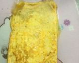 ほうれん草のおひたしをうす焼き卵でロール作り方2写真