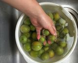 冷凍しない梅シロップ（梅の砂糖漬け）作り方1写真