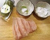 サラダチキン　柚子胡椒味作り方1写真