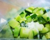 特大胡瓜を活用✴浅漬けで冷やっこに作り方5写真