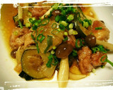 豚こま切れ肉とズッキーニの甘酢炒め作り方8写真