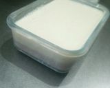 小豆と2層のひんやりぷるぷる豆乳プリン作り方6写真