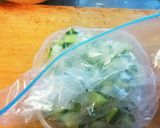 特大胡瓜を活用✴浅漬けで冷やっこに作り方7写真