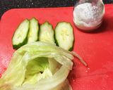 簡単バジル味バケットサンド♪作り方4写真