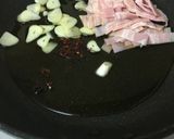 トゥルンな新食感、オクラのペペロンチーノ作り方3写真