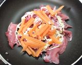 簡単空芯菜の炒め物作り方2写真