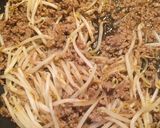 挽肉ともやしの甘辛カフェ飯作り方7写真