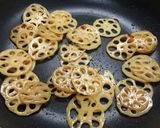 蓮根キンピラの根菜サラダ。ドレも手作りで作り方3写真