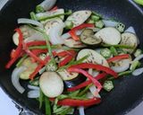 具だくさん‼夏野菜のキーマカレー作り方4写真