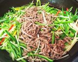牛肉とピーマンの細切り炒め(青椒牛肉絲)作り方11写真