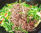 牛肉とピーマンの細切り炒め(青椒牛肉絲)作り方11写真