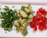 アボカドとトマトの中華風豆腐そうめん作り方3写真