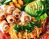 卵が麺代わり！低糖質海老マヨ冷やし中華作り方30写真