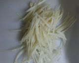 大根の皮のきんぴら作り方1写真