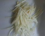 大根の皮のきんぴら作り方1写真