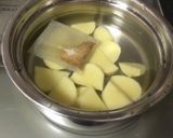 「じゃがいも」の味噌汁〜(o˘◡˘o)♡作り方8写真