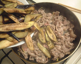 なすと豚肉のショウガじょうゆ炒め作り方4写真