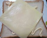 ハムチーズトマトトースト(朝)作り方3写真