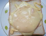 ハムチーズトマトトースト(朝)作り方4写真