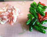 ★ししとうと豚バラの甘辛炒め煮★作り方1写真