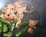 ★ししとうと豚バラの甘辛炒め煮★作り方4写真