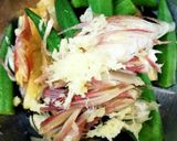 揚げ茄子とオクラの煮びたし風作り方11写真
