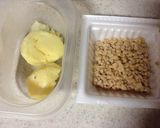 新じゃがと納豆のチリマヨご飯作り方1写真