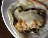 きゅうりの佃煮と納豆のパリパリピザ作り方3写真