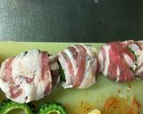 簡単！ゴーヤのキムチ肉巻き作り方3写真