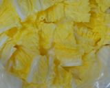 野菜の浅漬け　今回は白菜で作りました。作り方1写真
