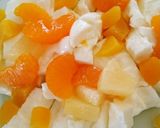 梅の花 の杏仁豆腐♪ もちもち嶺岡豆腐作り方8写真