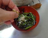 最速のワラビの味噌汁作り方12写真