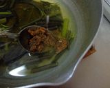 最速のワラビの味噌汁作り方9写真