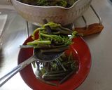 最速のワラビの味噌汁作り方11写真