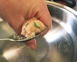 簡単♪焼かずに美味しい鳥つくね♪作り方4写真