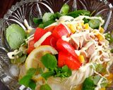 トマトとクレソンのサラダ素麺☆作り方4写真