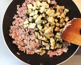 糖質オフ*胡瓜と茄子でジャージャー麺風♪作り方5写真