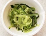 糖質オフ*胡瓜と茄子でジャージャー麺風♪作り方9写真