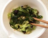 糖質オフ*胡瓜と茄子でジャージャー麺風♪作り方10写真